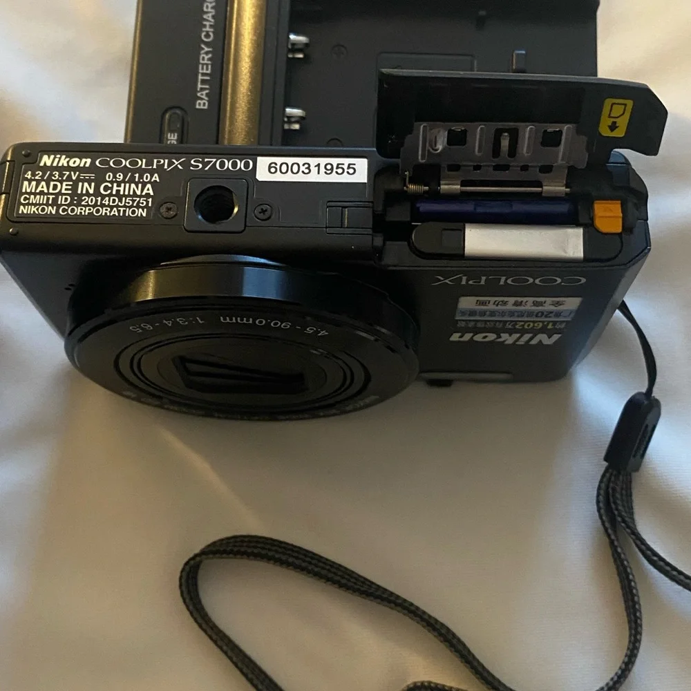 Nikon COOLPIX Black Digital Camera with 20x Optical Zoom